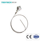 Movable Clamp Threaded Armored RTD Temperature Sensor Type K Thermocouple