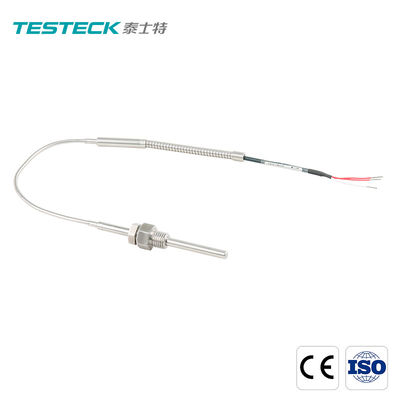 Armoured RTD Thermocouple Temperature Sensor Support Customization