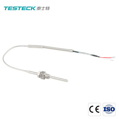 Class A Armored Cable Bearing Temperature Sensor Pt100 Probe 3 Wire