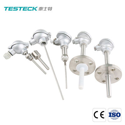 SUS304 Movable Thread RTD Temperature Sensor Stable Performance