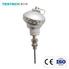 Movable Clamp Threaded Armored RTD Temperature Sensor Type K Thermocouple