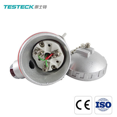 Movable Clamp Threaded Armored RTD Temperature Sensor Type K Thermocouple