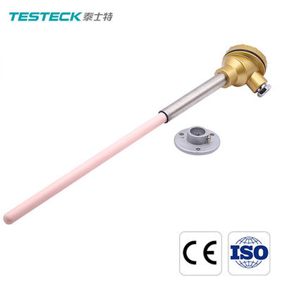 Platinum Rhodium B R K S Type Thermocouple Temperature Sensor Tecorundum Tube