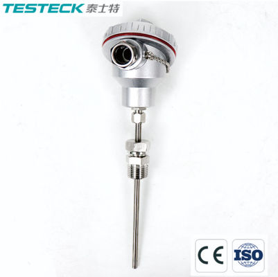 24VDC 4-20mA Adjustable Temperature Transmitter Integrated Temperature Sensor PT100