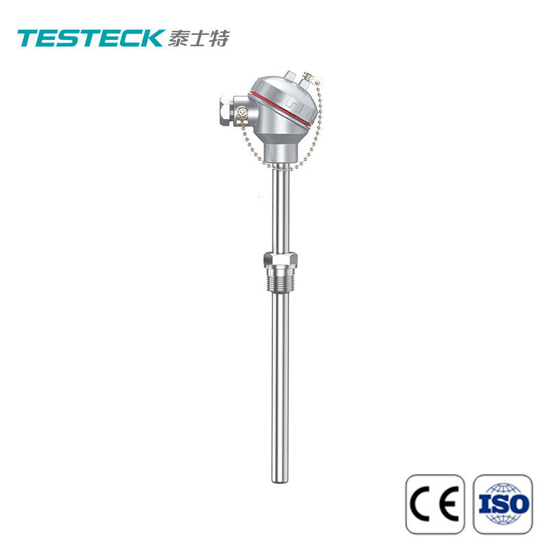 304 Stainless Steel Type K RTD Temperature Sensor 10*150mm Thermocouple