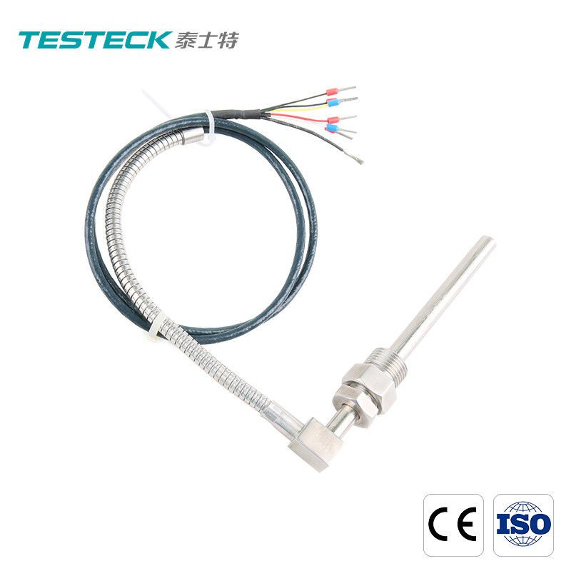 Movable Thread Fixed RTD Temperature Sensor Thermal Resistance Measures