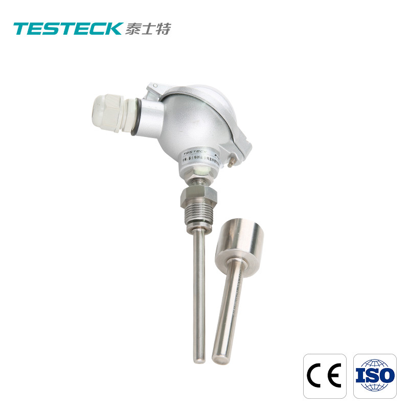 Double Sleeve PT100 Thermocouple Temperature Sensor For Wiring Measurement