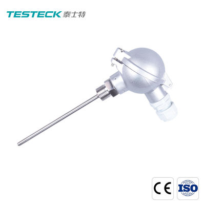 PT100 Three Wire Double Sleeve Bearing Temperature Detector For Pipeline